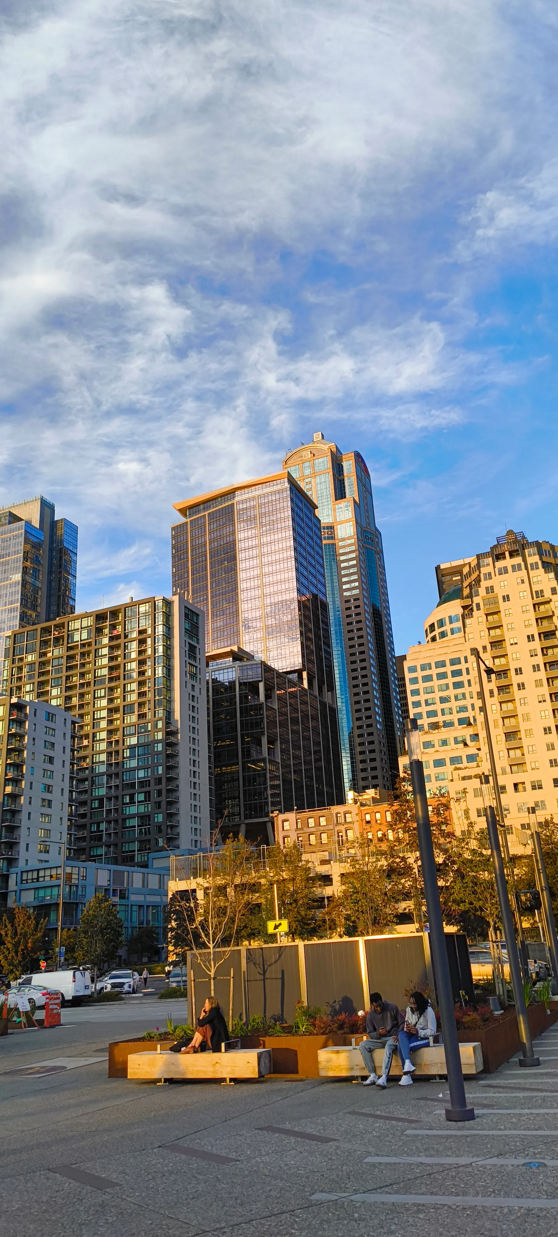 Golden hour downtown