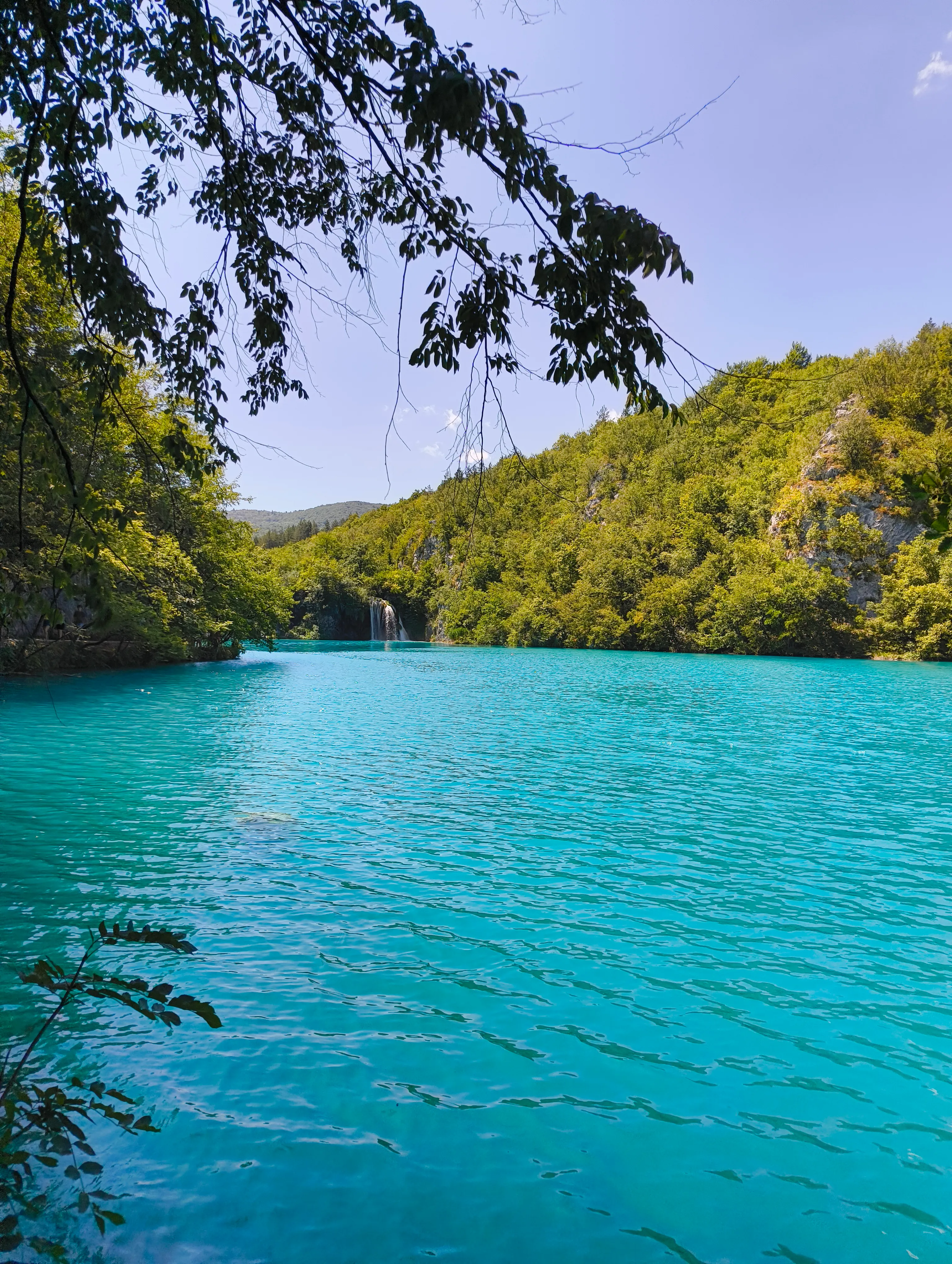 Turquoise lake